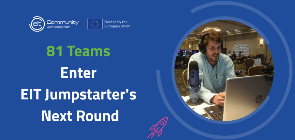 81 Startups Advance to EIT Jumpstarter’s Next Stage