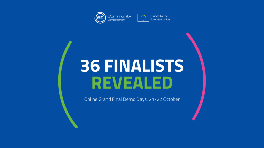 Meet the 36 Finalists of EIT Jumpstarter 2026